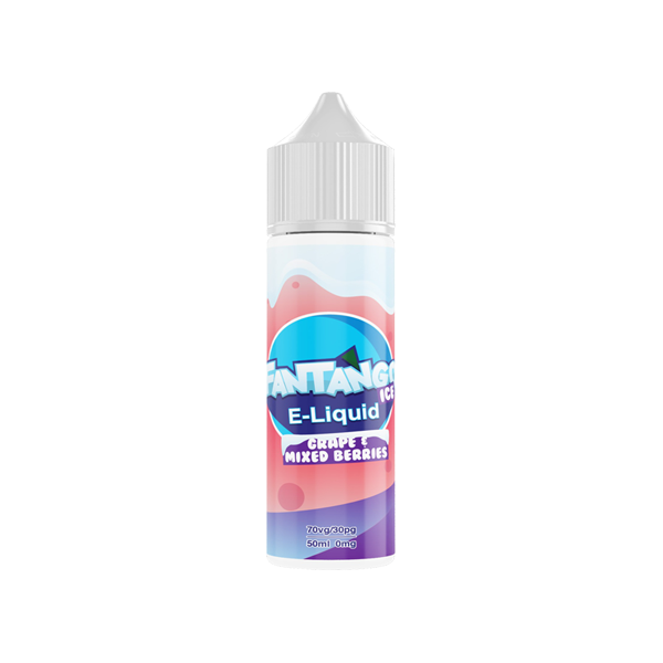 Fantango ICE 50ml Shortfill 0mg (70VG/30PG) - Flavour: Apple & Blackcurrant Ice
