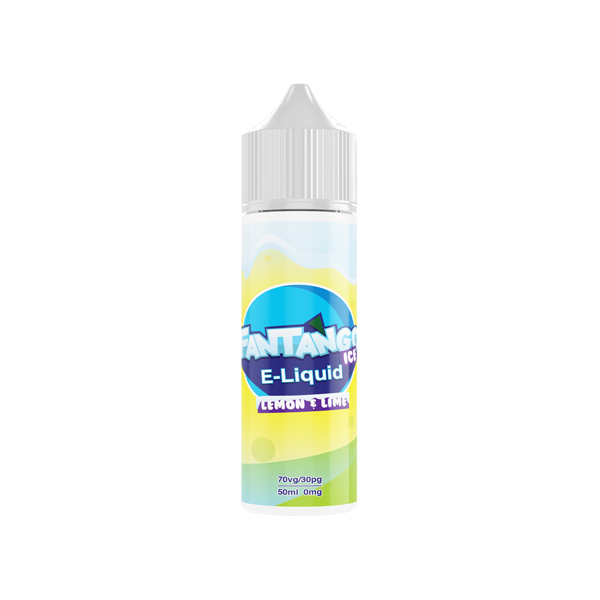 Fantango ICE 50ml Shortfill 0mg (70VG/30PG) - Flavour: Strawberry & Lime Ice