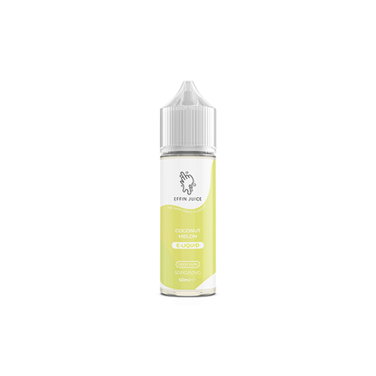 0mg EFFIN Juice 50ml Shortfill (50VG/50PG) - Stoptober Special Offer! - Flavour: Energy Ice