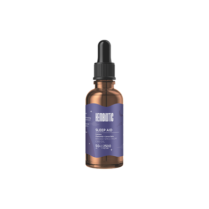Hembiotic 2500mg Broad-Spectrum Bulk Functional CBD Oil - 50ml - Flavour: Anti-Inflammatory