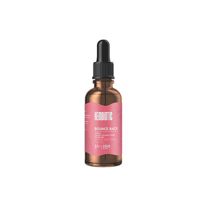 Hembiotic 2500mg Broad-Spectrum Bulk Functional CBD Oil - 50ml - Flavour: Anti-Inflammatory