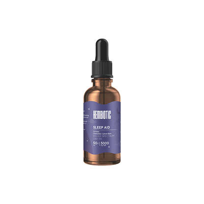 Hembiotic 5000mg Broad-Spectrum Bulk Functional CBD Oil - 50ml - Flavour: Bounce Back