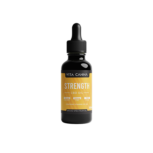 Vita Canna 700mg Broad Spectrum Functional CBD C8 MCT Oil  - 30ml - Flavour: Recovery