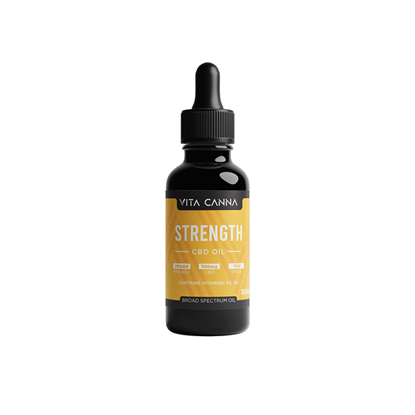 Vita Canna 700mg Broad Spectrum Functional CBD C8 MCT Oil  - 30ml - Flavour: Multi Vitamin