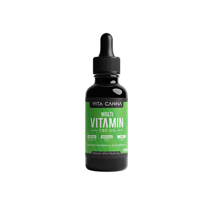 Vita Canna 1400mg Broad Spectrum Functional CBD C8 MCT Oil - 30ml - Flavour: Recovery