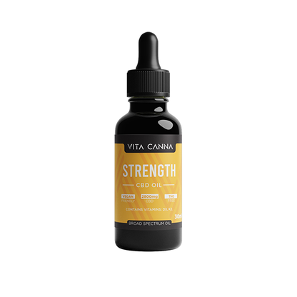 Vita Canna 2800mg Broad Spectrum Functional CBD C8 MCT Oil - 30ml - Flavour: Recovery