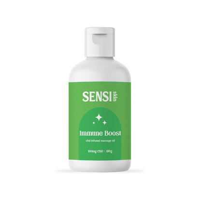 Sensi CBD 100mg CBD Massage Oil - 100ml (BUY 1 GET 1 FREE) - Flavour: Mental Clarity