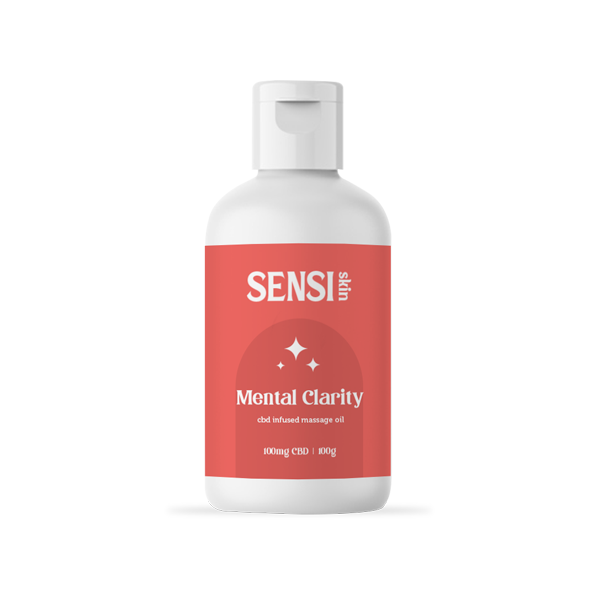 Sensi CBD 100mg CBD Massage Oil - 100ml (BUY 1 GET 1 FREE) - Flavour: Immune Boost