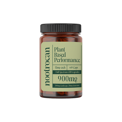 Nootrocan 900mg Full Spectrum CBD Nootropic Capsules - 60 Caps - Flavour: Healthy Skin