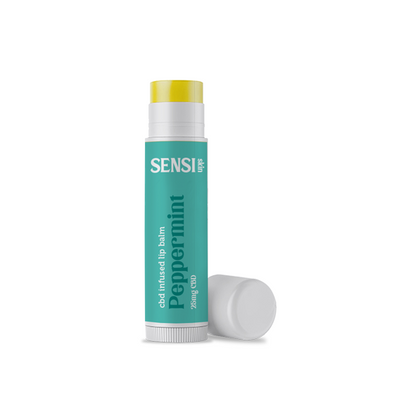 Sensi Skin 25mg CBD Lip Balm - 4g (BUY 1 GET 1 FREE) - Flavour: Strawberry