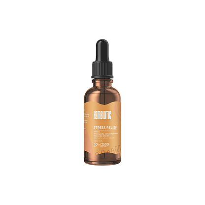 Hembiotic 2500mg Broad-Spectrum Bulk Functional CBD Oil - 50ml - Flavour: Morning Energy