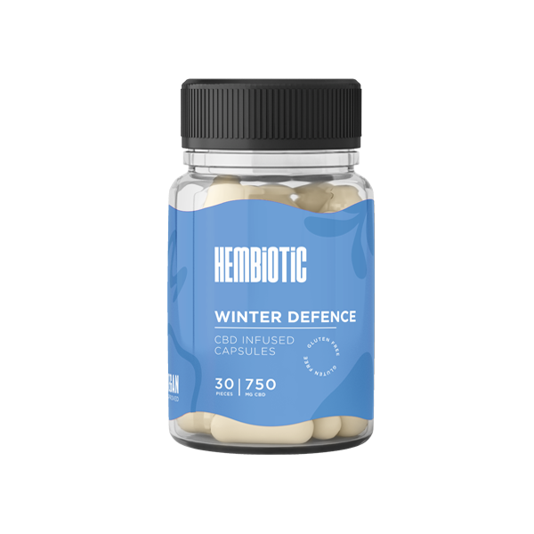 Hembiotic 750mg Functional CBD Capsules - 30 Caps - Flavour: Superfood