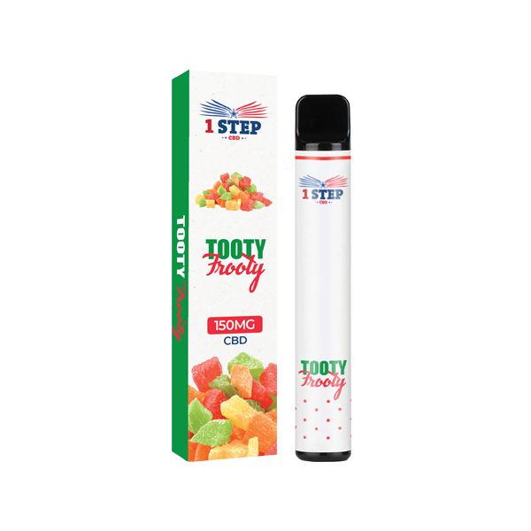 1 Step 150mg CBD Disposable Vape Device - Flavour: Strawberry Watermelon