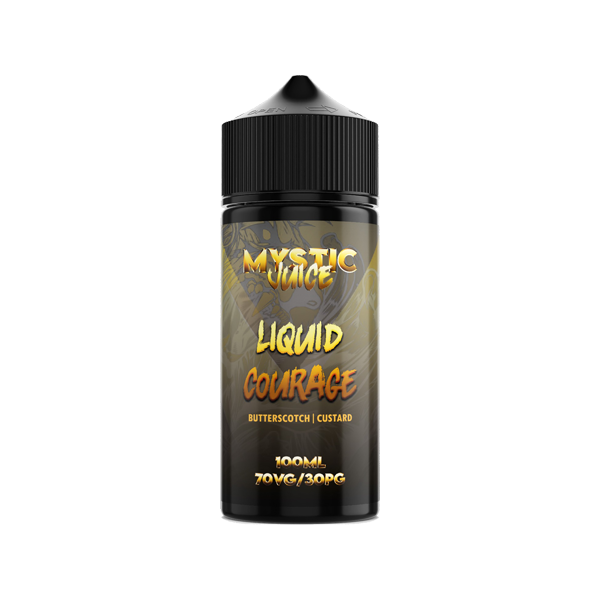 Mystic Juice 100ml Shortfill 0mg (70VG/30PG) - Flavour: Golden Luck