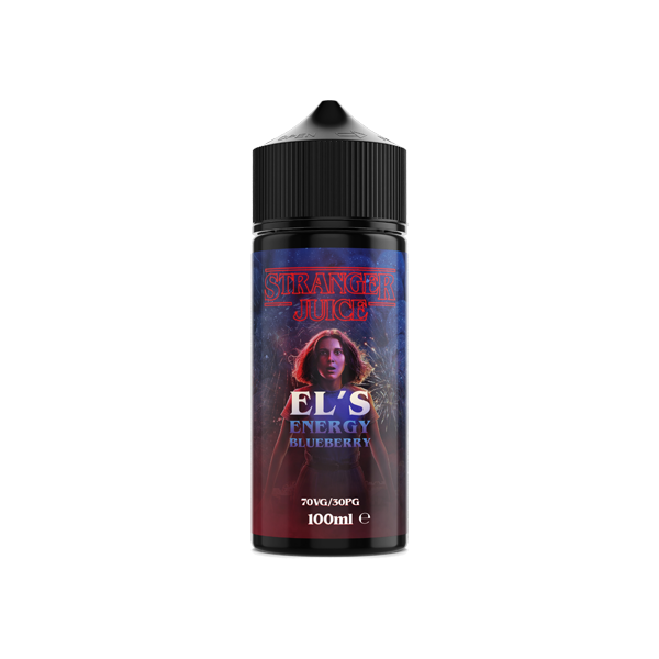 Stranger Juice 100ml Shortfill 0mg (70VG/30PG) - Flavour: Mike's Menthol Raspberry Ripple