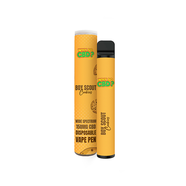 Why So CBD? 300mg CBD Broad Spectrum Disposable Vape - 2ml - Flavour: Blue Slushy