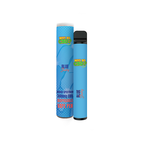 Why So CBD? 300mg CBD Broad Spectrum Disposable Vape - 2ml - Flavour: Vimto Haze