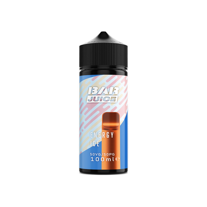 Bar Juice 100ml Shortfill 0mg (50VG/50PG) - Flavour: Strawberry Ice Cream