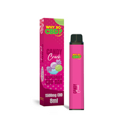 Why So CBD? 1500mg CBD Broad Spectrum Disposable Vape - 8ml - Flavour: Hash Berg