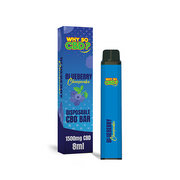 Why So CBD? 1500mg CBD Broad Spectrum Disposable Vape - 8ml - Flavour: Hash Berg