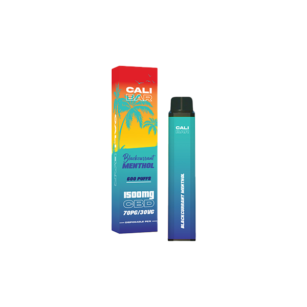 Cali Co 1500mg CBD Disposable Vape - 3000 puffs - Flavour: Watermelon Ice