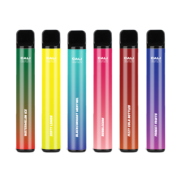 CALI BAR 300mg CBD Disposable Vape Device 600 Puffs - Flavour: Fizzy Cola Bottles