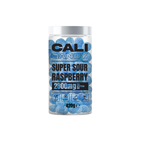CALI CANDY MAX 2800mg Full Spectrum CBD Vegan Sweets  - 10 Flavours - Flavour: Kola Fizz Balls