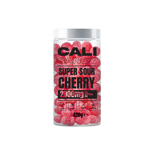 CALI CANDY MAX 2800mg Full Spectrum CBD Vegan Sweets  - 10 Flavours - Flavour: Fruit Rock
