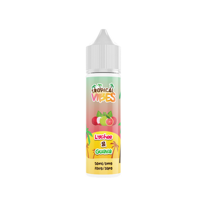 Tropical Vibes 50ml Shortfill 0mg (70VG/30PG) - Flavour: Fanta Lemon