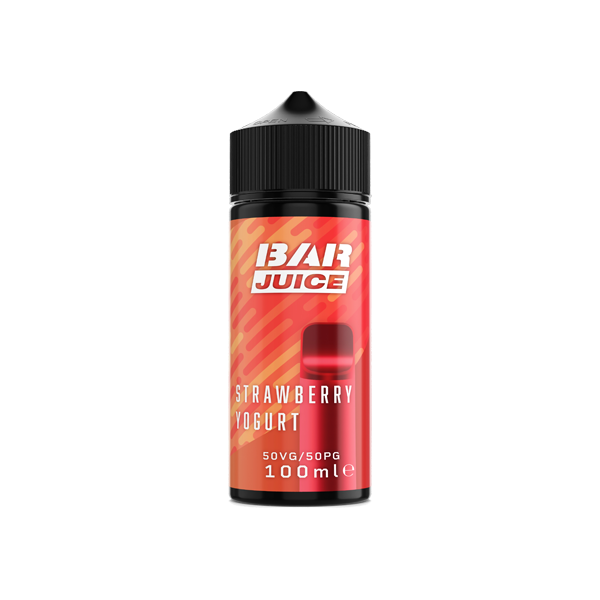 Bar Juice 100ml Shortfill 0mg (50VG/50PG) - Flavour: Strawberry Watermelon