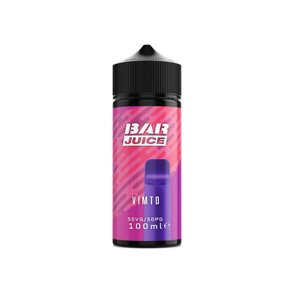 Bar Juice 100ml Shortfill 0mg (50VG/50PG) - Flavour: Mix Berries