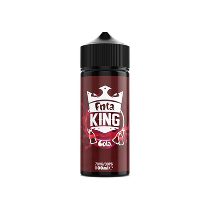 FNTA King 100ml Shortfill 0mg (70VG/30PG) - Flavour: Raspberry