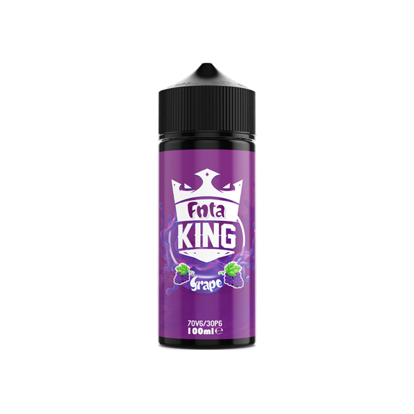 FNTA King 100ml Shortfill 0mg (70VG/30PG) - Flavour: Raspberry