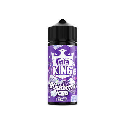 FNTA King Iced 100ml Shortfill 0mg (70VG/30PG) - Size: Lemonade