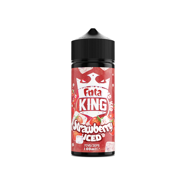 FNTA King Iced 100ml Shortfill 0mg (70VG/30PG) - Size: Mango