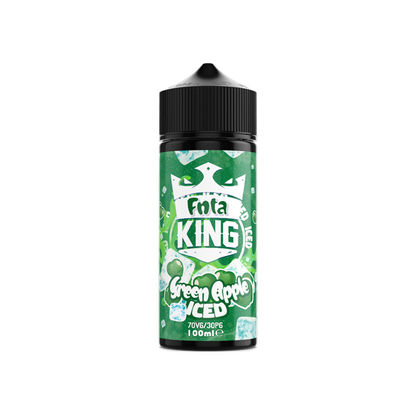 FNTA King Iced 100ml Shortfill 0mg (70VG/30PG) - Size: Cola
