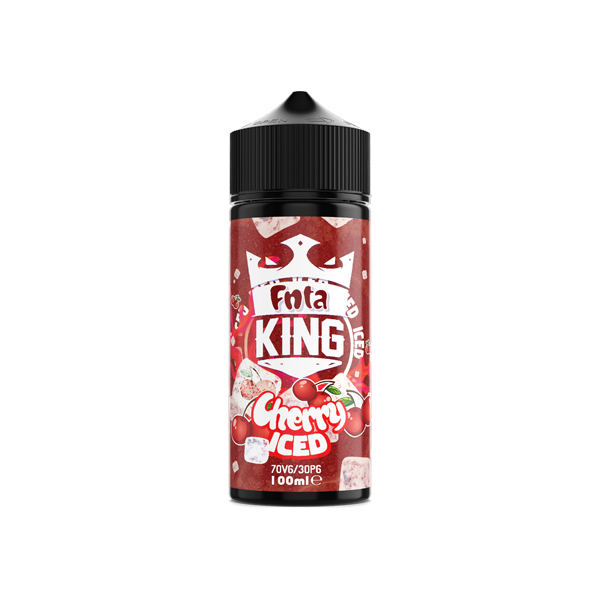 FNTA King Iced 100ml Shortfill 0mg (70VG/30PG) - Size: Lemonade