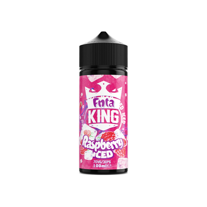FNTA King Iced 100ml Shortfill 0mg (70VG/30PG) - Size: Orange