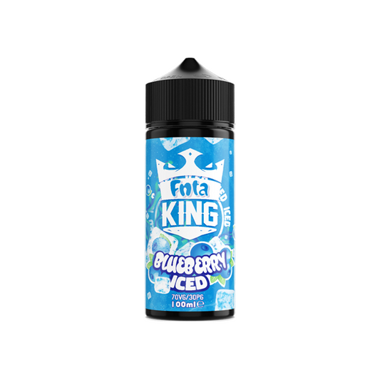 FNTA King Iced 100ml Shortfill 0mg (70VG/30PG) - Size: Lemonade