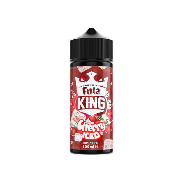 FNTA King Iced 100ml Shortfill 0mg (70VG/30PG) - Size: Mango