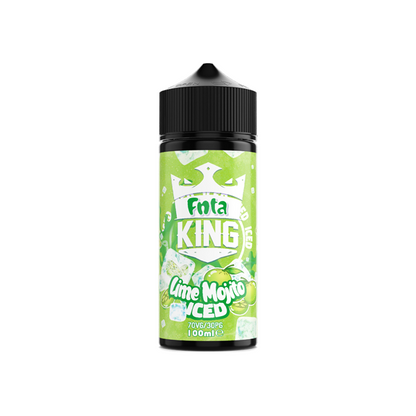 FNTA King Iced 100ml Shortfill 0mg (70VG/30PG) - Size: Cola