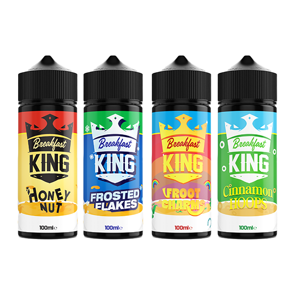 Breakfast King 100ml E-liquid 0mg (70VG/30PG) - Flavour: Strawberry Jam Toast