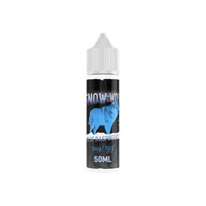 Snow Wolf 50ml Shortfill 0mg (70VG/30PG) - Flavour: Blueberry Ice