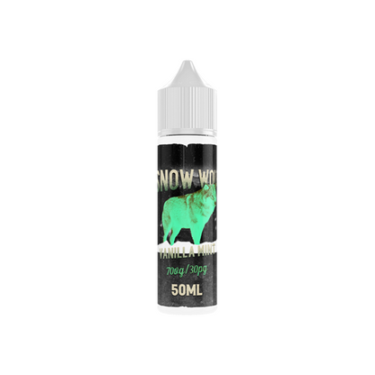 Snow Wolf 50ml Shortfill 0mg (70VG/30PG) - Flavour: Blueberry Ice