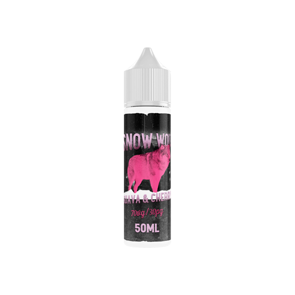 Snow Wolf 50ml Shortfill 0mg (70VG/30PG) - Flavour: Lychee & Pear