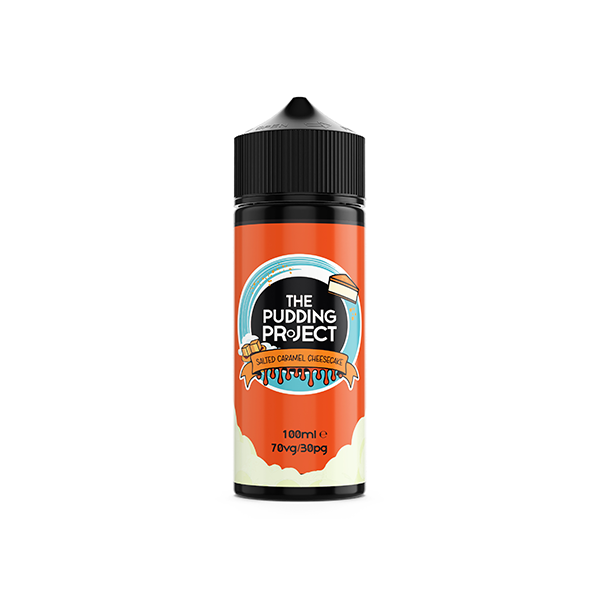 0mg Pudding Project E-liquid Shortfill 100ml (70VG/30PG) - Flavour: Mint Chocolate Cookie Dough