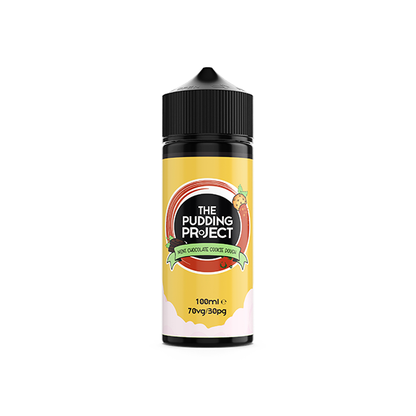 0mg Pudding Project E-liquid Shortfill 100ml (70VG/30PG) - Flavour: Cinnamon Sugar Apple Pie