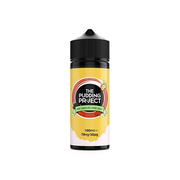 0mg Pudding Project E-liquid Shortfill 100ml (70VG/30PG) - Flavour: Cinnamon Sugar Apple Pie