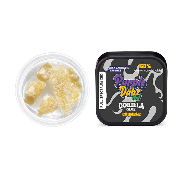 Purple Dank 60% Full Spectrum Crumble - 1.0g (BUY 1 GET 1 FREE) - Flavour: Lemon Haze