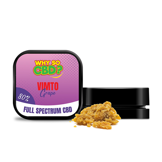 Why So CBD? 80% Full Spectrum CBD Crumble 1g - Flavour: Lemon Diesel